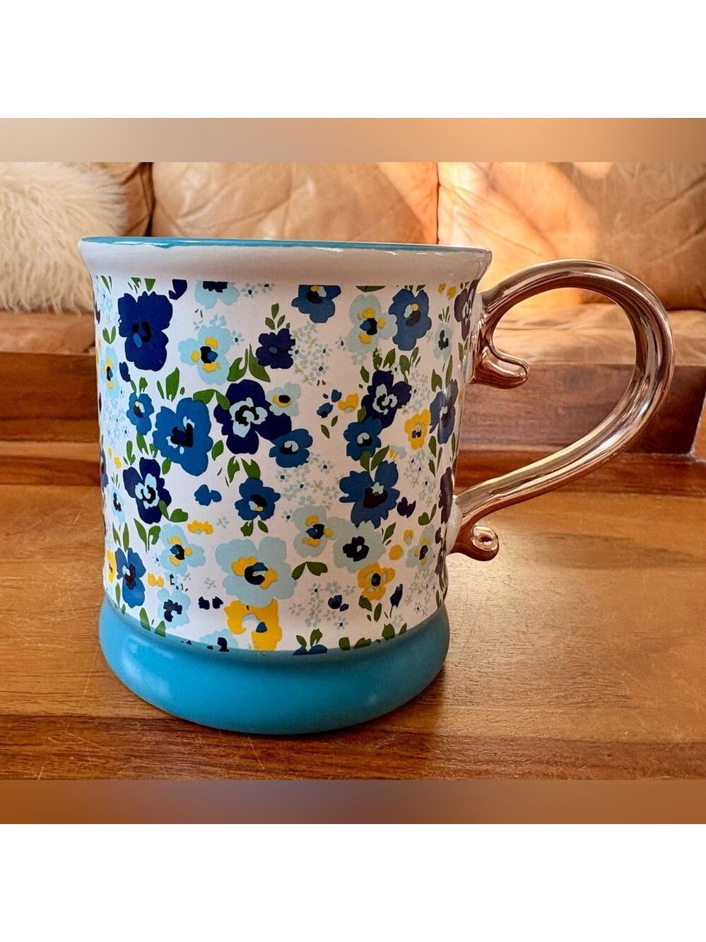 ORLY MAISON Blue Floral Mug